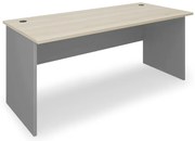 SimpleOffice asztal 180 x 80 cm, világos tölgy / szürke