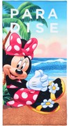 Disney Minnie Paradise fürdőlepedő, strand törölköző 70x140cm (Fast Dry)