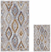 Szürke fürdőszobai kilépő szett 2 db-os 60x100 cm – Mila Home