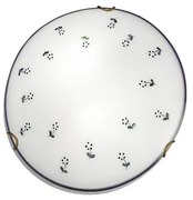 Kolarz 731.11.4.17 - Mennyezeti lámpa NONNA 1xE27/60W/230V átm. 30 cm kék