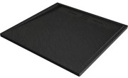 Mexen Amon négyzetes zuhanytálca SMC 90 x 90 cm, fekete - 4F709090
