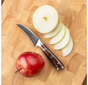 Gudaro -Damaszkuszi hámozókés FENG 3,5", 67 rétegű acélból, hossza 9,5cm