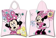 Rózsaszín frottír gyerek fürdőköpeny Minnie – Jerry Fabrics