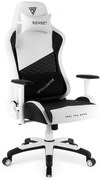 Gamer szék SENSE7 Spellcaster Senshi Edition nagy méret XL fotel, fehér