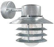 Nordlux - Kültéri fali lámpatest VEJERS 1xE27/60W/230V IP54 ezüstszínű