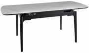 Sento bővíthető étkezőasztal fehér/fekete 120-180cm
