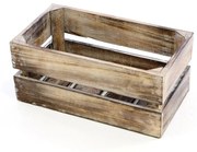 DIVERO Kerti fa tároló doboz Vintage 42 x 23 cm