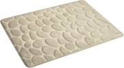 Fürdőszobaszőnyeg Awd AWD02161142 80 cm x 50 cm bézs