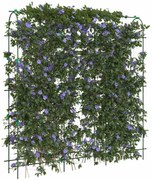 2 db U-alakú acél kerti rács kúszónövényekhez