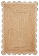 Natúr színű juta szőnyeg 160x230 cm Savannah Jute – Think Rugs