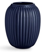 Hammershoi sötétkék agyagkerámia váza, magasság 20 cm - Kähler Design
