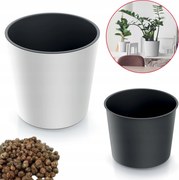 Kerek kaspó alacsony DURO250 kaspó utántöltő keramzit 1l