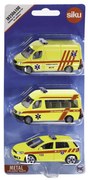 Siku Autós készlet Ambulance, 3 db-os