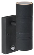 Lucide14866/10/30-LED Kültéri lámpa érzékelővel ARNE-LED 2xGU10/5W/230V IP44
