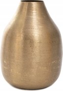 Girona váza fém arany 15x15x21 cm Homla
