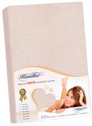 Bellatex frotté lepedő púderrózsaszín, 120 x 200cm, 120 x 200 cm