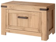 MORATIZ cipősszekrény, wotan tölgy