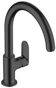 Hansgrohe Vernis Blend M35 mosogató csaptelep forgó karral fekete matt 71870670