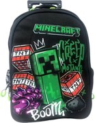 Minecraft Metro Art Boom gurulós iskolatáska, táska 46 cm