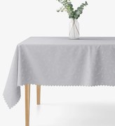 Goldea ünnepi szögletes teflon terítő - szürke nagy ornamentekkel ékesített 80 x 80 cm