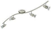 Eglo 78025 - LED Spotlámpa MAGNUM 4xGU10/3W/230V 3000K matt króm 78025