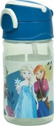 Disney Jégvarázs Together műanyag szívószálas kulacs akasztóval 350 ml