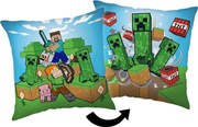 Minecraft Creeper Chaos párna, díszpárna 40x40 cm