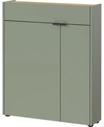 Zsályaszínű szekrény 82x102x22 cm Ameca – Germania