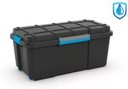 Curver Scuba Box L kerekes láda fekete/kék 80L 39,5x78x35cm