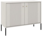 LUE komód, bézs/fekete