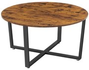 ELDUR konferenciaasztal barna/fekete