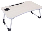 Laptop tartó kisasztal ágyba fa FT-C9031