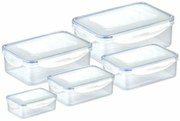 Tescoma FRESHBOX téglalap alakú ételtároló doboz, 5 db, 5 db