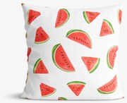 Goldea dekoratív párnahuzat - friss görögdinnyék 40 x 40 cm