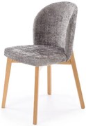 Basso szék natúr tölgy / szürke