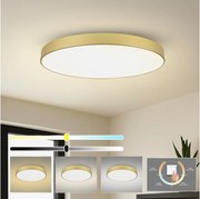 Brilagi-LED POOL mennyezeti lámpatest LED/180W/230V 3000/4500/6000K átmérő 120 cm aranyszínű