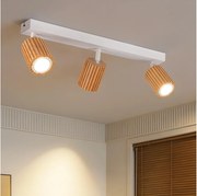 BRILAGI - Spotlámpa MODERN WOOD 3xGU10/8W/230V fa/fehér