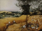 Reprodukció The Harvesters, Bruegel, Pieter the Elder