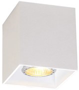 Modern reflektor lámpa fehér - Qubo 1