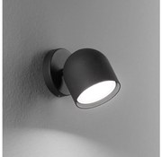 Ideal Lux - LED Fali spotlámpa DODO 1xGX53/9W/230V fekete