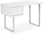 Mateo asztal, fehér / ezüst