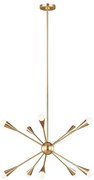 Feiss FE-JAX10-BB - LED Csillár JAX 10xG9/3W/230V arany