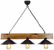 Csillár láncon SAPKA 3xE27/60W/230V