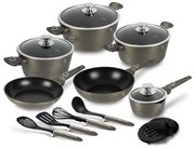 BerlingerHaus 15 részes edénykészlet Crystal Collection BH/7167