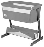 Lionelo - Babaágy 5 az 1-ben THOMI PLUS Betonszürke