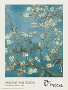 Plakát Almond Blossoms, Vincent van Gogh