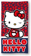 Hello Kitty Cutie Style fürdőlepedő, strand törölköző 70x140cm (Fast Dry)