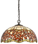 Prezent 232 Tiffany függeszték, 2x60W E27