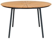 Teakfa kerek étkezőasztal ø 130 cm Cleveland – House Nordic