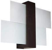 Brilagi -  LED Fali lámpa HERA 1xE27/7,5W/230V wenge